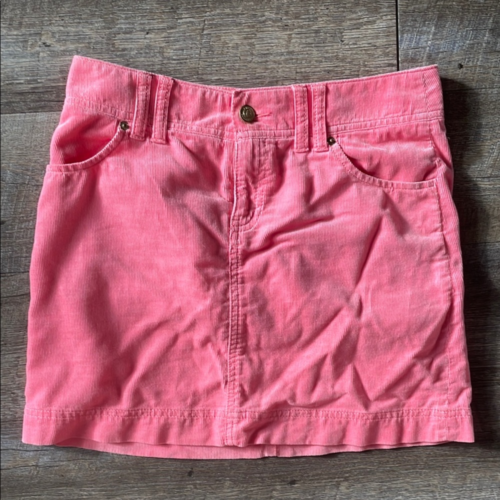 Lilly Pulitzer palm beach fit mini skirt